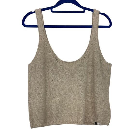 One Grey Day Talia Cashmere Tank Top NWT - Picture 2 of 11
